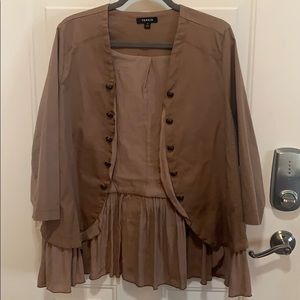 Open face jacket
